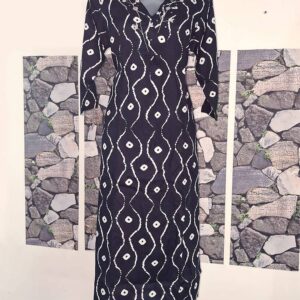 2 Pc Reyon Cotton Suit Set